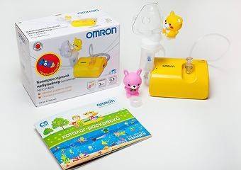 Раскраска в подарок к прибору Omron CompAir NE-C24 Kids