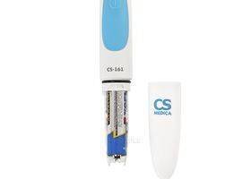 Щетка зубная электрическая звуковая CS Medica CS-161 (голубая), батарейный отсек