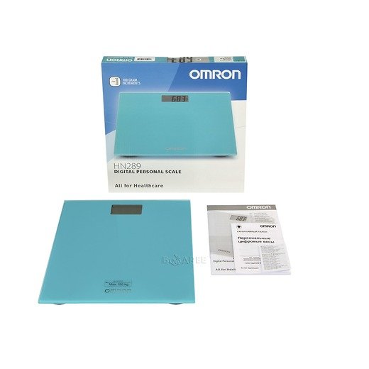 Комплектация весов персональных цифровых Omron HN-289 бтрюзовый