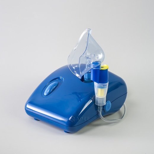 Компрессорный небулайзер Med 2000 Blue Dream в сборе с маской взрослой