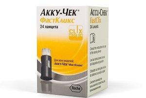 Ланцеты АккуЧек FastClix 24 шт.