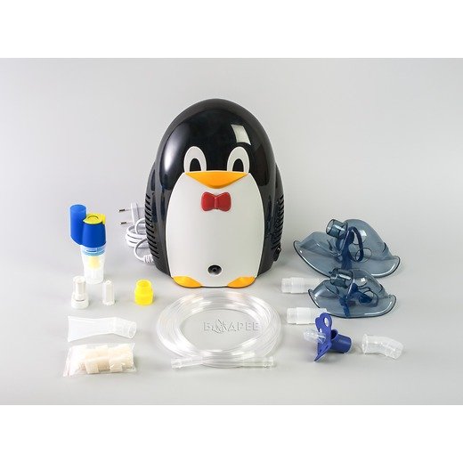 Комплектация компрессорного небулайзера Med 2000 Пингвин