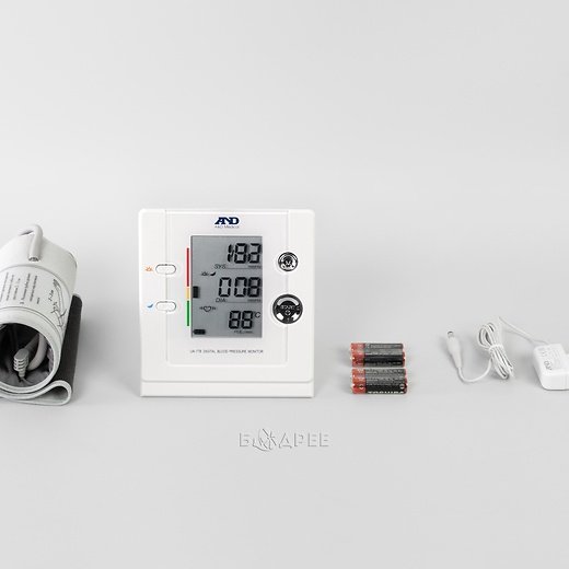 Комплектация автоматического тонометра A&D UA-778