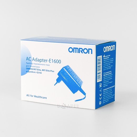 Сетевой адаптер для для тонометра Omron SpotArm i-Q142, в упаковке