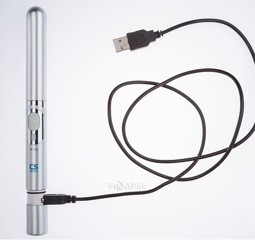 Щетка зубная электрическая звуковая CS Medica CS-131, провод с USB-разъемом