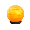Декоративно-обработанная соляная лампа StayGold Сфера с диммером 3 кг