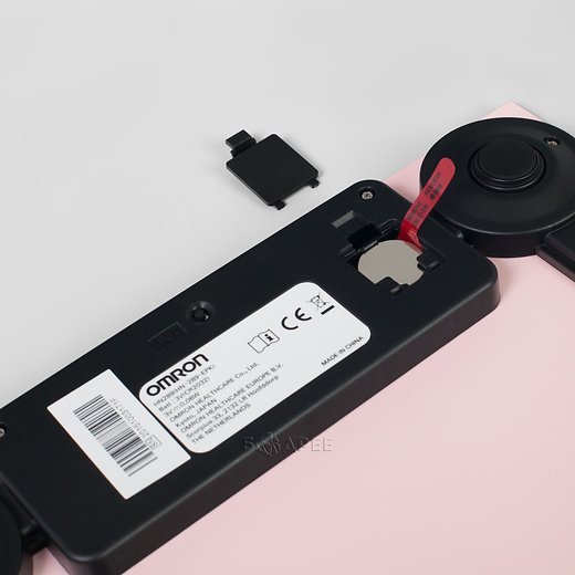 Батарейный отсек весов персональных цифровых Omron HN-289 (розовый)