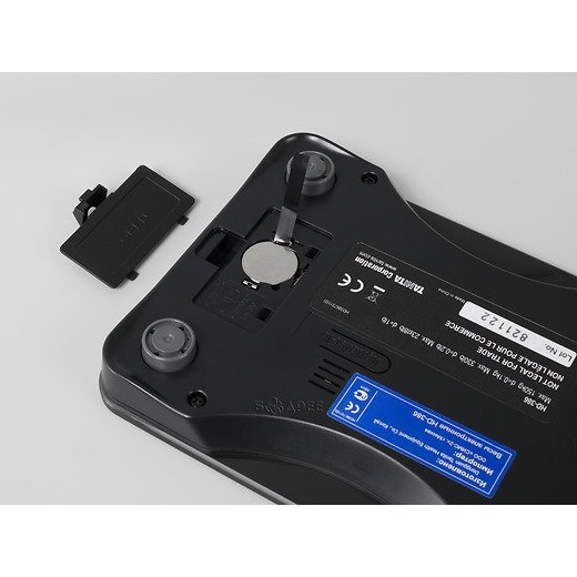 Батарейный отсек весов бытовых электронных Tanita HD-386 черный