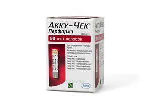 Тест-полоски Accu-Chek Performa (Акку-Чек Перформа) 50 шт.