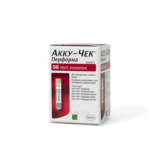 Тест-полоски Accu-Chek Performa (Акку-Чек Перформа) 50 шт.