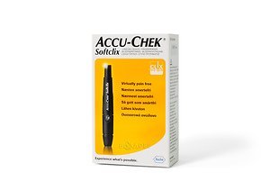 Устройство для прокалывания Accu-Chek SoftClix (Акку-Чек СофтКликс) и 25 ланцетов