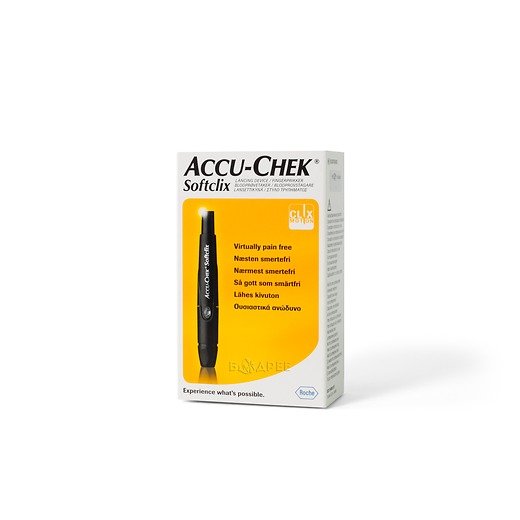 Устройство для прокалывания Accu-Chek SoftClix (Акку-Чек СофтКликс) и 25 ланцетов