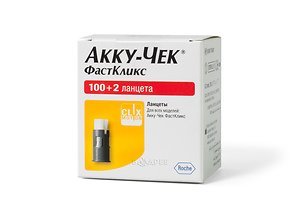 Ланцет Accu-Chek FastClix (Акку-Чек ФастКликс) 102 шт.