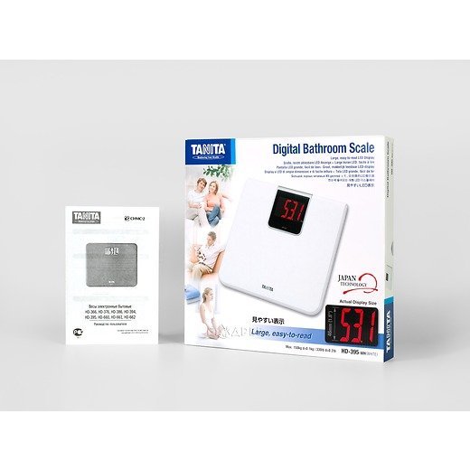 Комплектация весов бытовых электронных Tanita HD-395