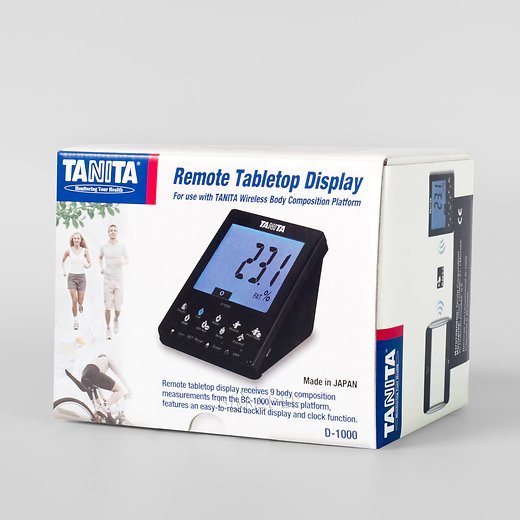 Коробка дисплея дистанционного еспроводного Tanita D-1000