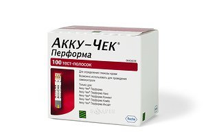 Тест-полоски Accu-Chek Performa (Акку-Чек Перформа) 100 шт.