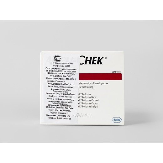 Тест-полоски Accu-Chek Performa (Акку-Чек Перформа) 100 шт. 