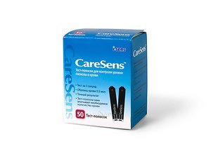 Тест-полоски CareSens (КеаСенс) 50 шт.