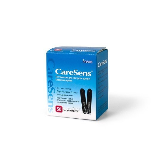 Тест-полоски CareSens (КеаСенс) 50 шт.