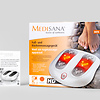 Коробка и документция массажера для ног и спины Medisana MFB
