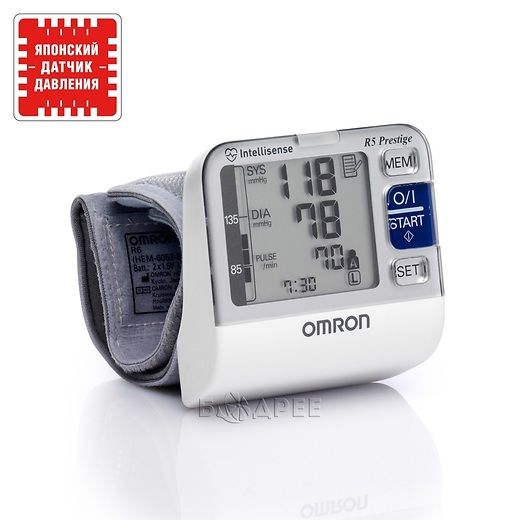 Тонометр Omron R5 Pprestige HEM-6052-RU-3