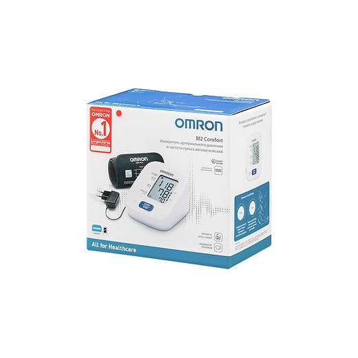 Тонометр Omron M2 Comfort с адаптером        