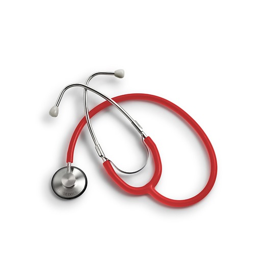 Стетоскоп Little Doctor LD Prof-Plus с односторонней головкой, темно-красный