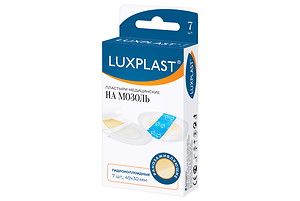 Пластырь медицинский гидроколлоидный Luxplast на мозоль 7 шт. (арт. 104010991)