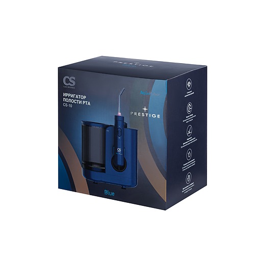 Ирригатор полости рта CS Medica AquaPulsar CS-10 Prestige Blue (синий)     