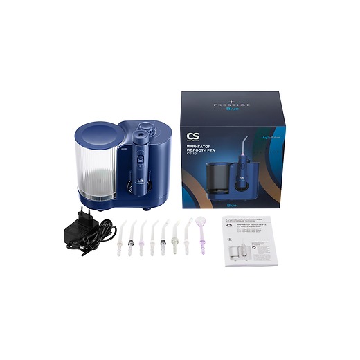 Ирригатор полости рта CS Medica AquaPulsar CS-10 Prestige Blue (синий)   