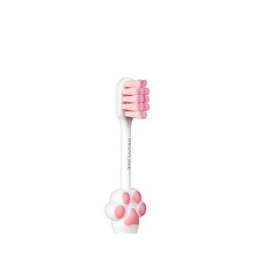 Зубная щетка детская Revyline BabyLapka 0+, розовая  