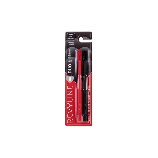 Набор зубных щеток Revyline SM6000 Duo, красная + черная (Бабуров)