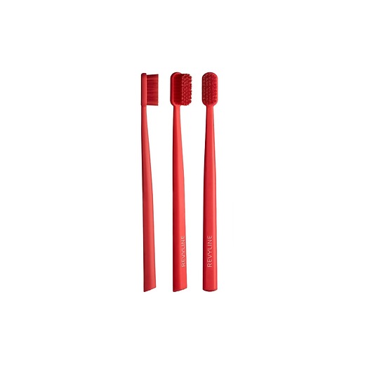 Набор зубных щеток Revyline SM6000 Duo, красная + черная (Бабуров)   