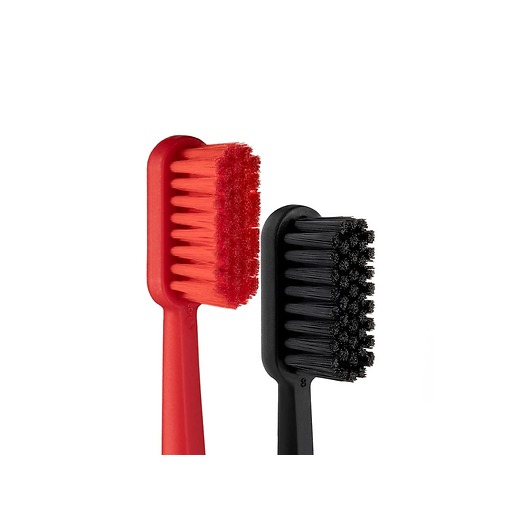 Набор зубных щеток Revyline SM6000 Duo, красная + черная (Бабуров) 