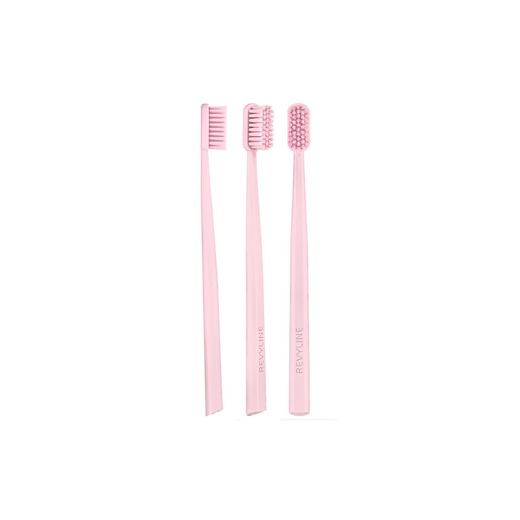 Набор зубных щеток Revyline SM6000 Duo, розовая + голубая  