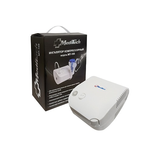 Ингалятор компрессорный Meditech MT-105 компактный  