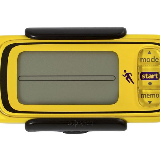 Монитор активности Omron Jog Style HJA-300 желтый, экран выключен