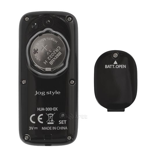 Батарейный отсек монитора активности Omron Jog Style HJA-300 черный