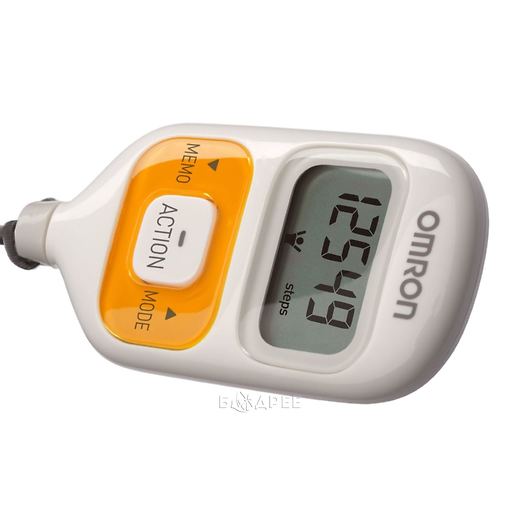 Шагомер Omron HJ-203-ED Walking Style III оранжевый